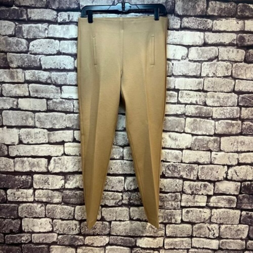 Chico's Khaki Colored Pull On Dress Pants Size S/4
